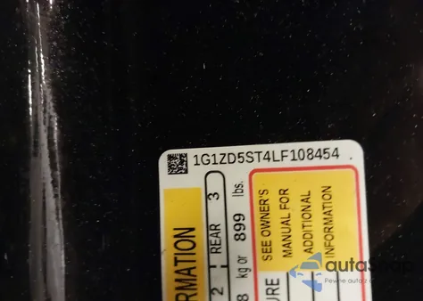 2020 Chevrolet Malibu Fwd Lt из США, поврежденный, VIN 1G1ZD5ST4LF108454